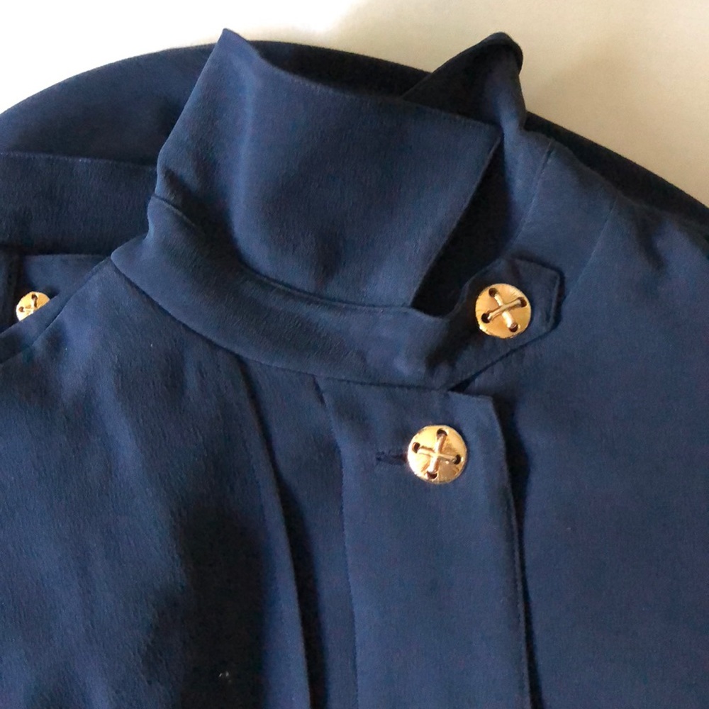 Peter Nygard 100% Silk Trench Coat